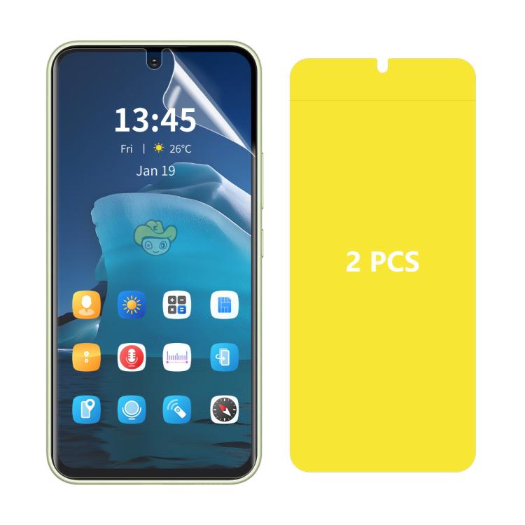 For Redmi Note 14 5G 2pcs ENKAY Hat-Prince Full Glue Coverage Soft Explosion-proof Hydrogel Film