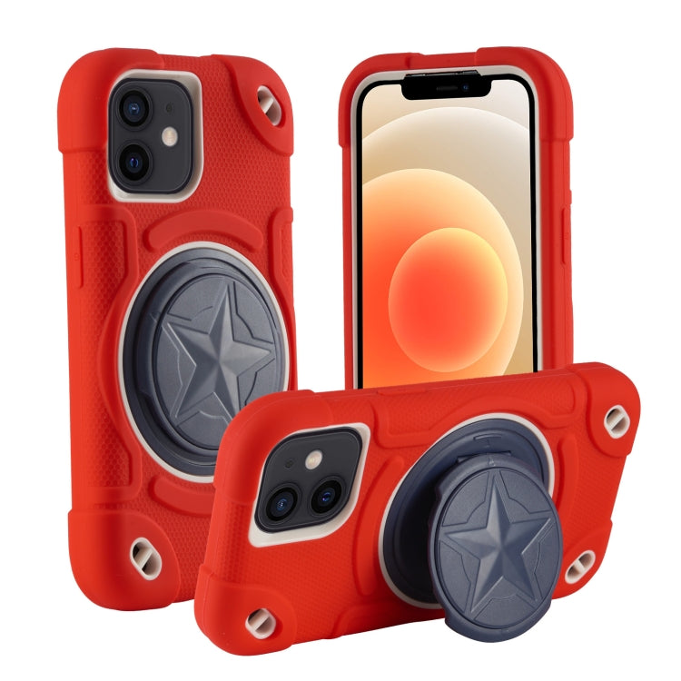 Shield PC Hybrid Silicone Phone Case, For iPhone 12, For iPhone 12 Pro Max