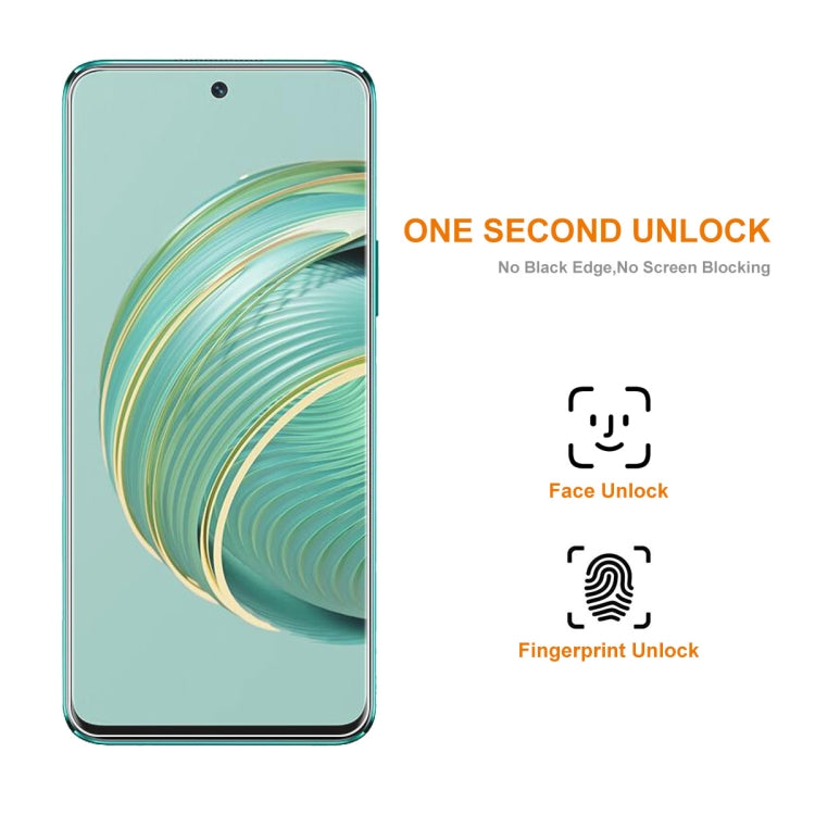 For Huawei Nova 10z 5pcs ENKAY 0.26mm 9H 2.5D High Aluminum-silicon Tempered Glass Film