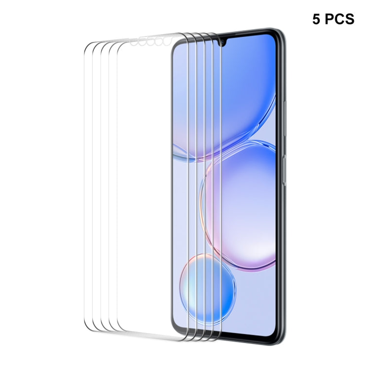 For Huawei Nova Y71 / Enjoy 60 5pcs ENKAY 0.26mm 9H 2.5D High Aluminum-silicon Tempered Glass Film