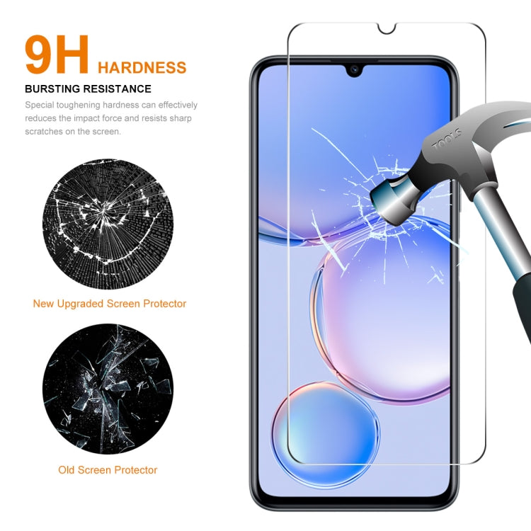 For Huawei Nova Y71 / Enjoy 60 5pcs ENKAY 0.26mm 9H 2.5D High Aluminum-silicon Tempered Glass Film