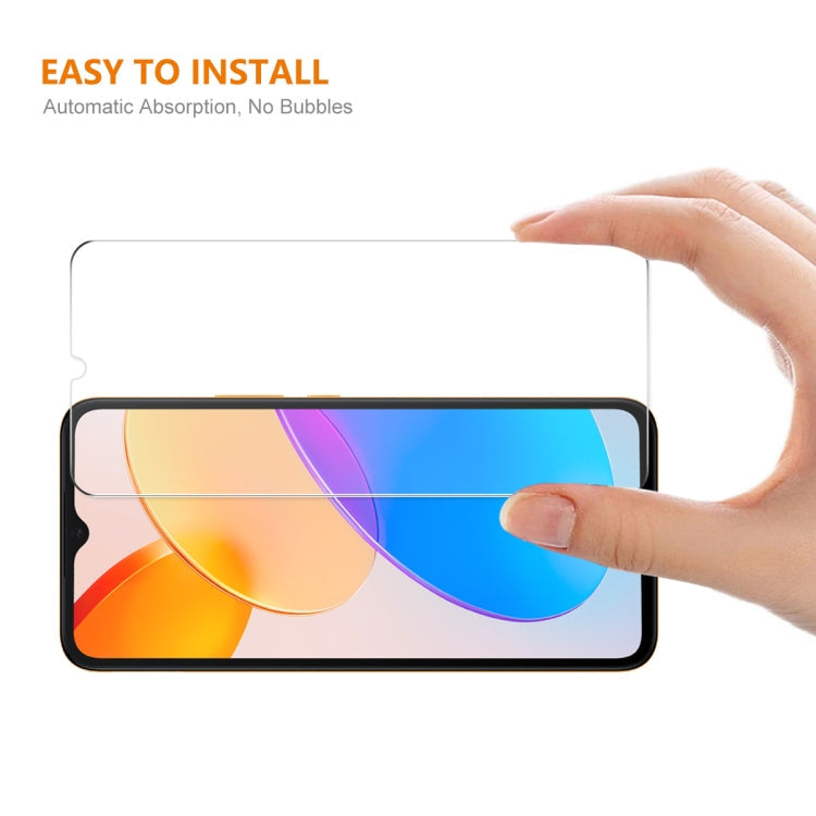 For Honor 70 Lite / X5 / X6 ENKAY 0.26mm 9H 2.5D High Aluminum-silicon Tempered Glass Film