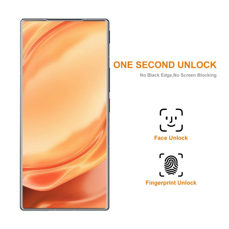 For ZTE Nubia Z50 Ultra 10pcs ENKAY 0.26mm 9H 2.5D High Aluminum-silicon Tempered Glass Film