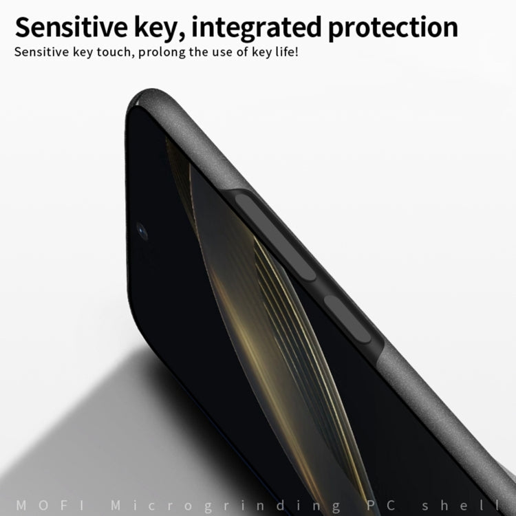 For Huawei nova 11 SE MOFI Fandun Series Frosted PC Ultra-thin All-inclusive Phone Case(Black)