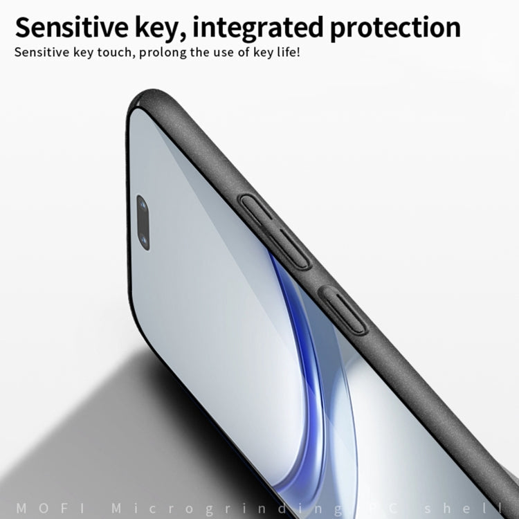For Huawei nova 12 Pro / 12 Ultra MOFI Fandun Series Frosted PC Ultra-thin All-inclusive Phone Case(Black)