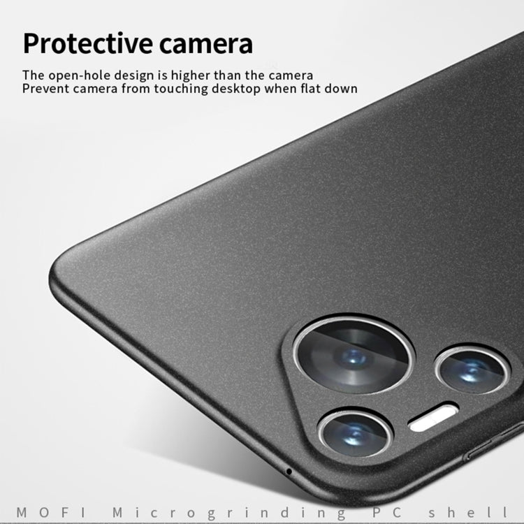 For Huawei Pura 70 Pro MOFI Fandun Series Frosted PC Ultra-thin All-inclusive Phone Case(Green)