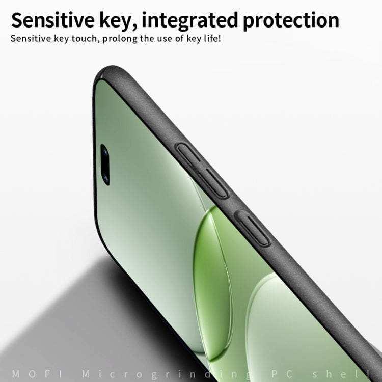 For Huawei nova 13 Pro MOFI Fandun Series Frosted PC Ultra-thin All-inclusive Phone Case(Black)