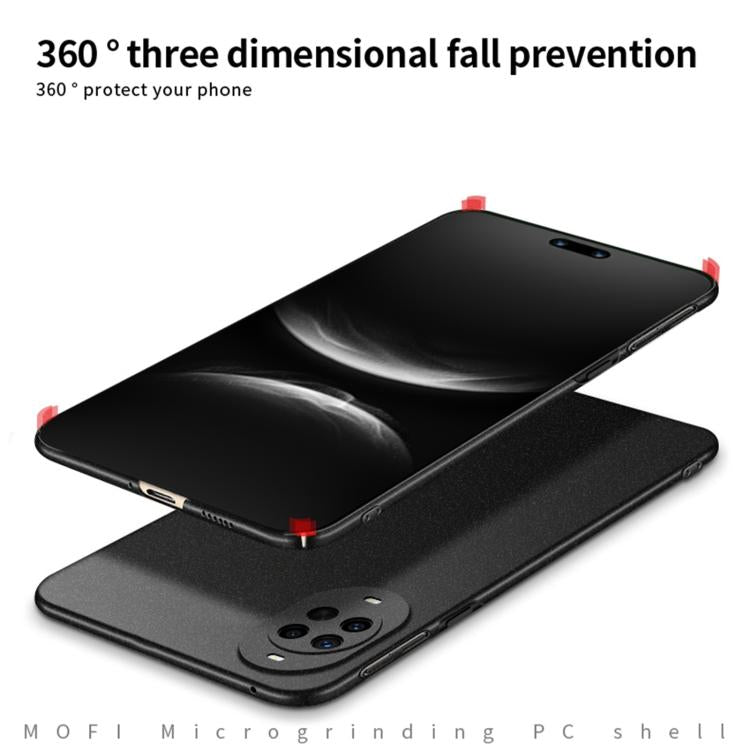 For Huawei nova 14 MOFI Fandun Series Frosted PC Ultra-thin All-inclusive Phone Case(Green)