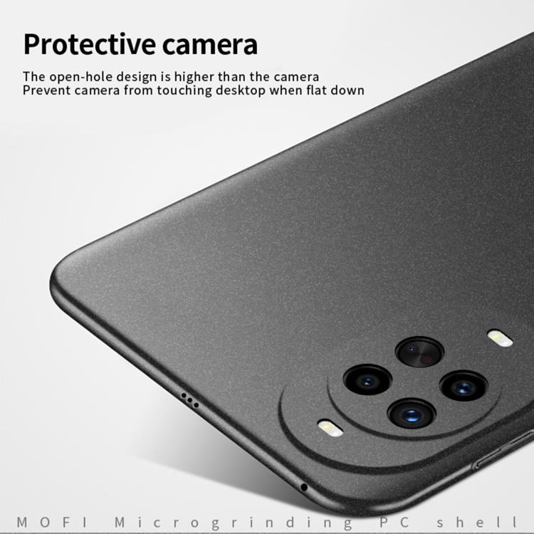 For Huawei nova 14 Pro MOFI Fandun Series Frosted PC Ultra-thin All-inclusive Phone Case(Gray)