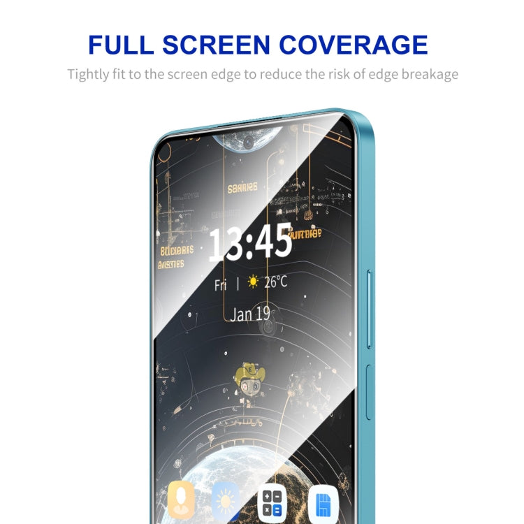 For Motorola Moto G04 ENKAY Full Glue High Aluminum-silicon Tempered Glass Film