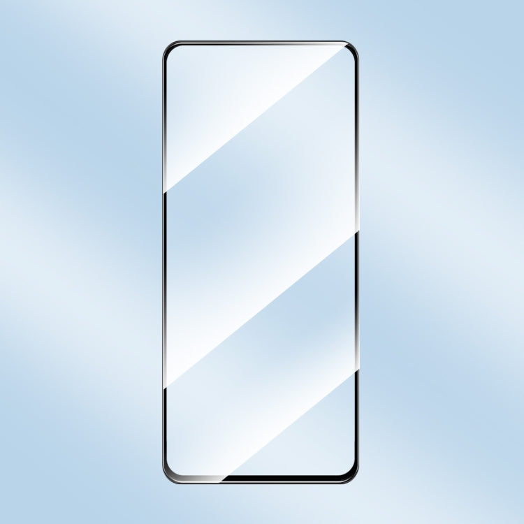 For Motorola Moto G04 10pcs ENKAY Full Glue High Aluminum-silicon Tempered Glass Film