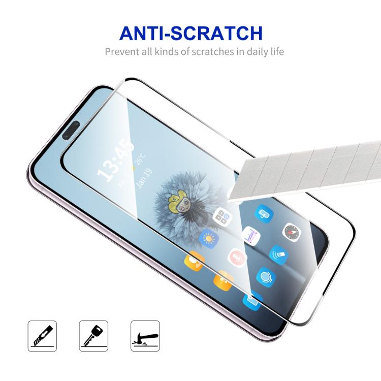 For Honor 400 Lite Global 10pcs ENKAY Hat-Prince Full Glue High Aluminum-silicon Tempered Glass Film