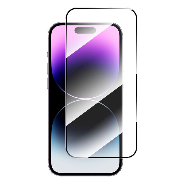 For iPhone 16 ENKAY Full Glue High Aluminum-silicon Tempered Glass Film