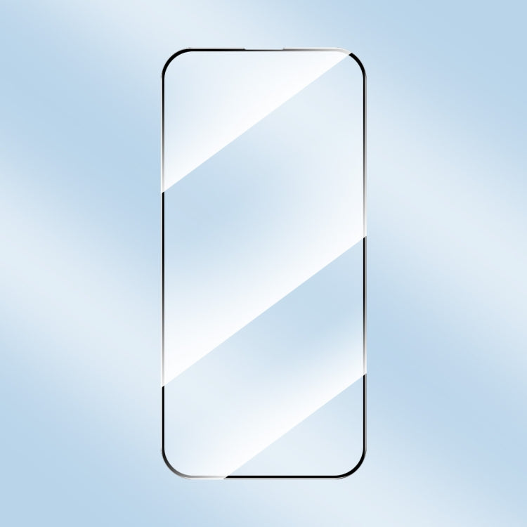 For iPhone 16 Plus 5pcs ENKAY Full Glue High Aluminum-silicon Tempered Glass Film