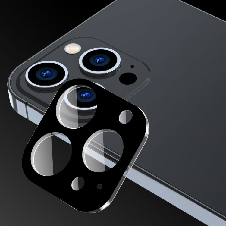 For iPhone 16 / 16 Plus 2pcs ENKAY Hat-Prince 9H Rear Camera Lens Tempered Glass Film