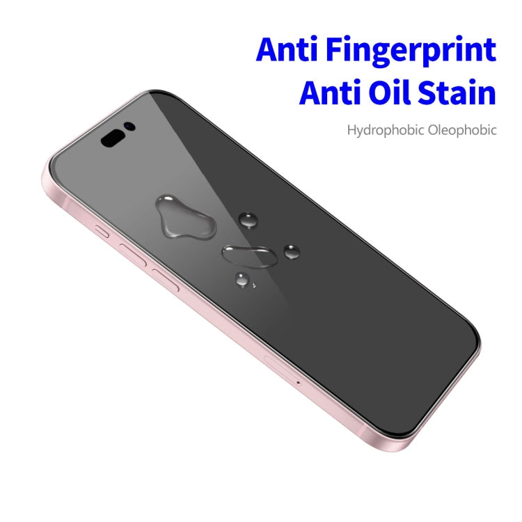 For iPhone 16 Plus ENKAY Hat-Prince 28 Degree Anti-peeping Tempered Glass Full Screen Film