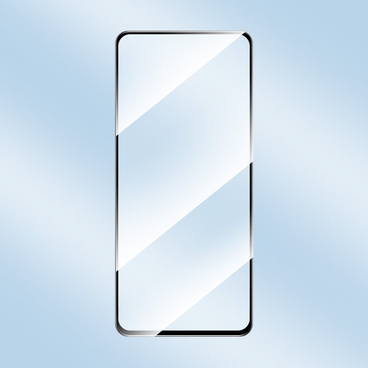 For OnePlus 9RT 10pcs ENKAY Full Glue High Aluminum-silicon Tempered Glass Film