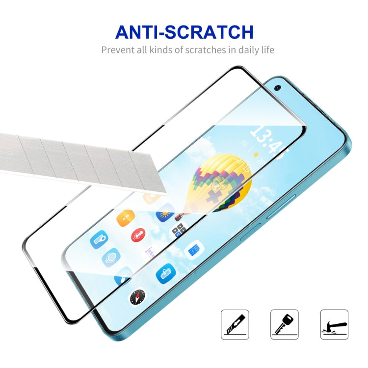 For OnePlus Nord CE 2 Lite 5G ENKAY Full Glue High Aluminum-silicon Tempered Glass Film