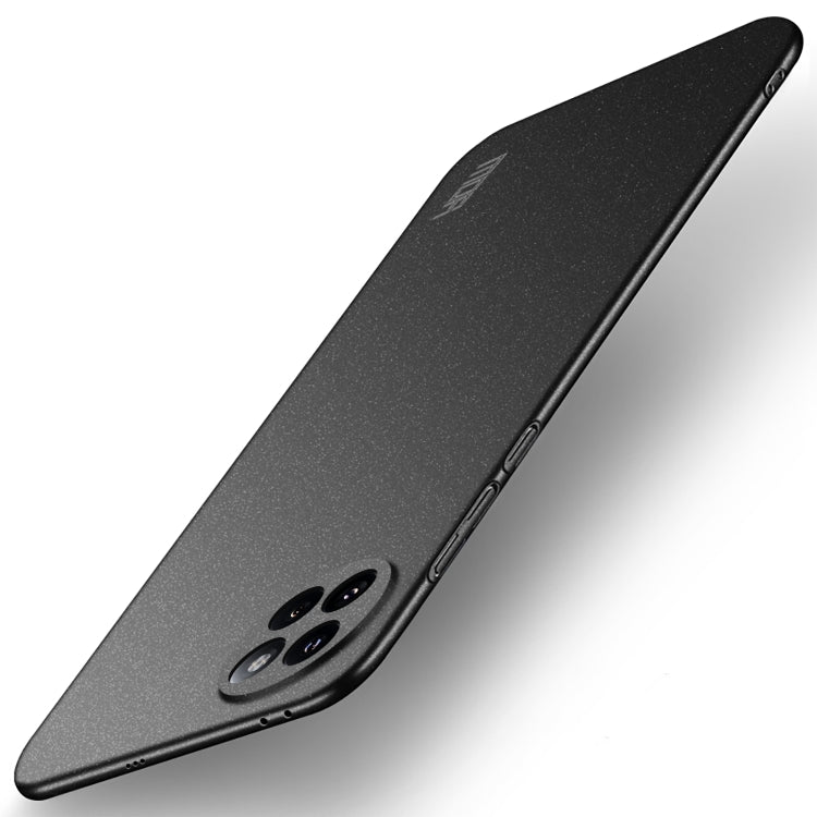 For Xiaomi Civi 4 Pro MOFI Fandun Series Frosted PC Ultra-thin All-inclusive Phone Case(Black)