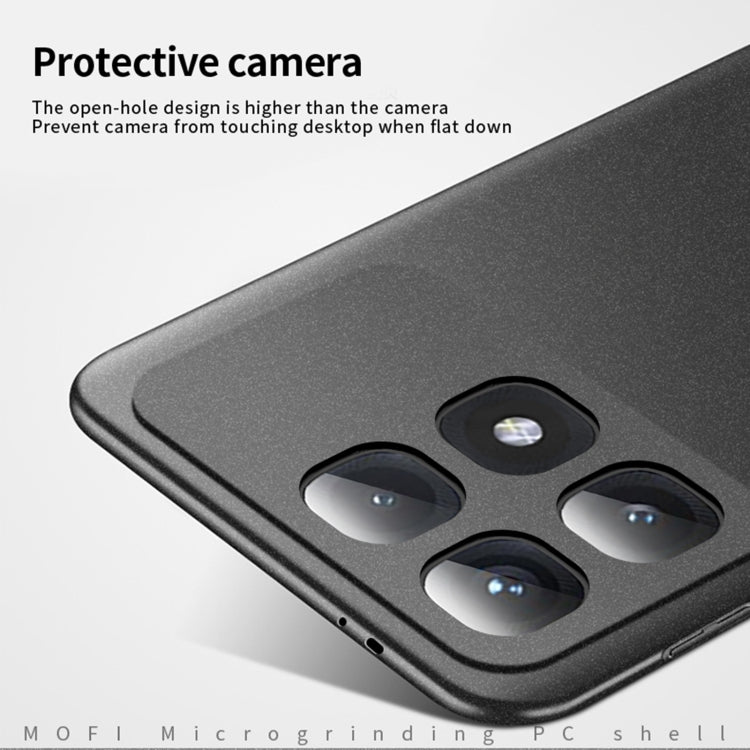 For Xiaomi Redmi K70 Ultra MOFI Fandun Series Frosted PC Ultra-thin All-inclusive Phone Case(Green)