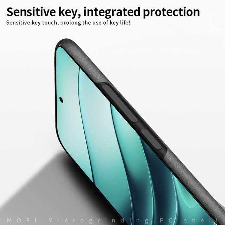 For Xiaomi Redmi Note 14 Pro+ MOFI Fandun Series Frosted PC Ultra-thin All-inclusive Phone Case(Green)