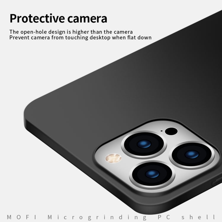 For iPhone 16 Pro MOFI Frosted PC Ultra-thin Hard Phone Case(Red)
