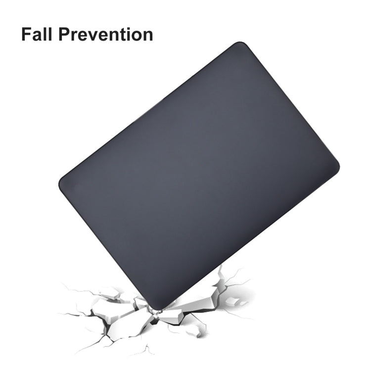 For MacBook Air 15.3 A2941 ENKAY US Version 3 in 1 Matte Protective Case with TPU Keyboard Film & Anti-dust Plugs(Dark Green)