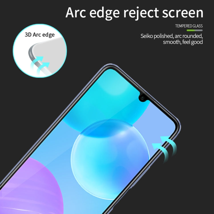 For Samsung Galaxy A05s PINWUYO 9H 3D Full Screen Explosion-proof Tempered Glass Film(Black)