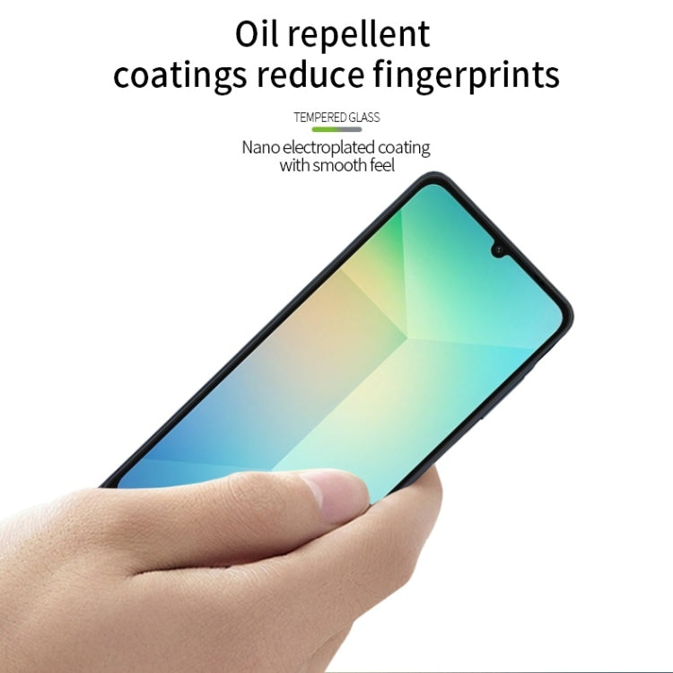 For Samsung Galaxy A16 PINWUYO 9H 3D Full Screen Explosion-proof Tempered Glass Film(Black)