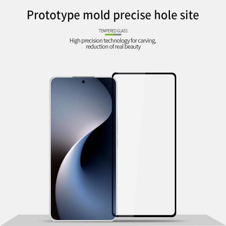 For Meizu 21 Note PINWUYO 9H 2.5D Full Screen Tempered Glass Film(Black)