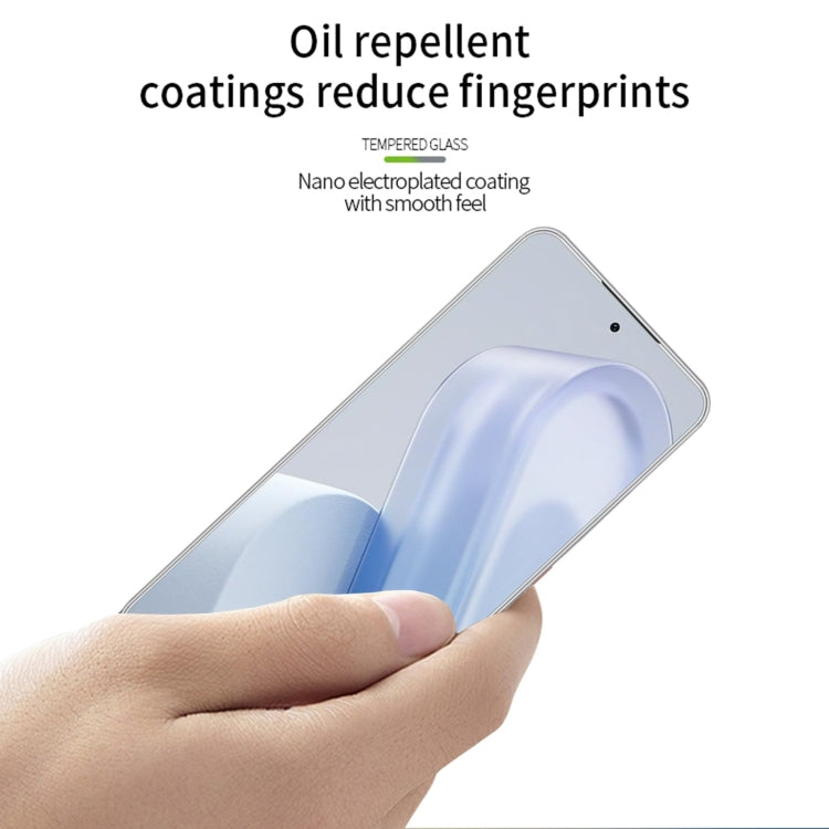 For Meizu Lucky 08 PINWUYO 9H 2.5D Full Screen Tempered Glass Film(Black)