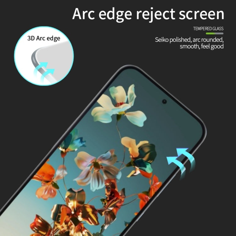 For Nothing Phone 2a Plus PINWUYO 9H 3D Curved Full Screen Explosion-proof Tempered Glass Film(Black)