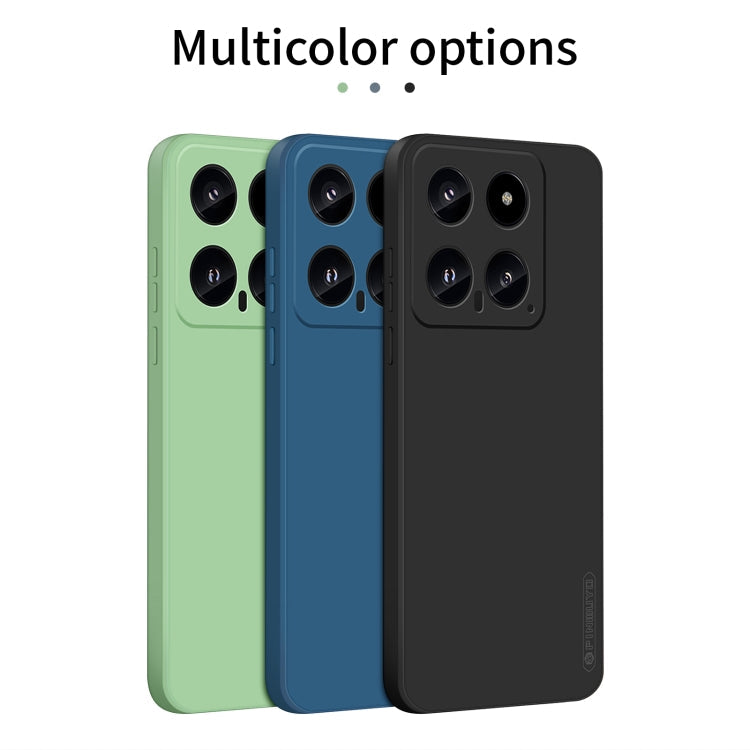 For Xiaomi 14 PINWUYO Sense Series Liquid Silicone TPU Phone Case(Black)