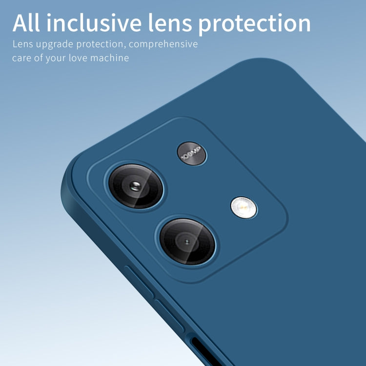 For Xiaomi Redmi Note 13 5G PINWUYO Sense Series Liquid Silicone TPU Phone Case(Green)