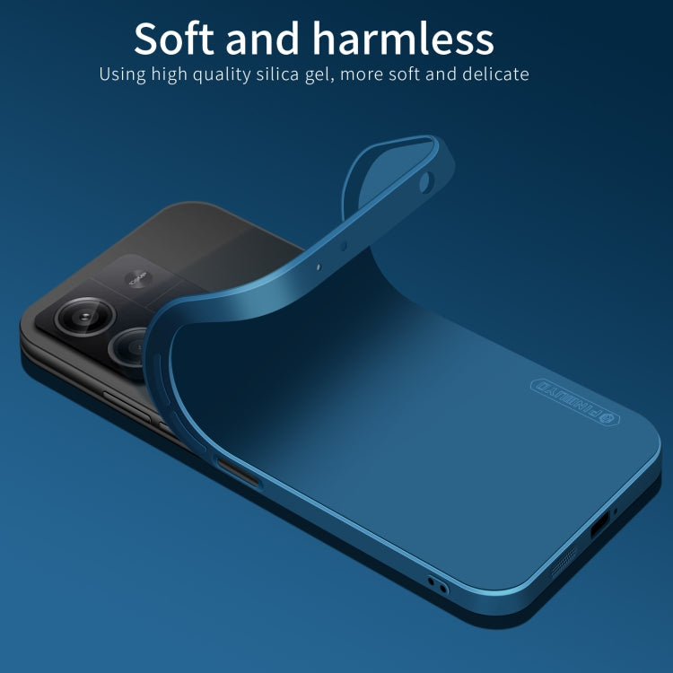 For Xiaomi Redmi Note 13 5G PINWUYO Sense Series Liquid Silicone TPU Phone Case(Green)