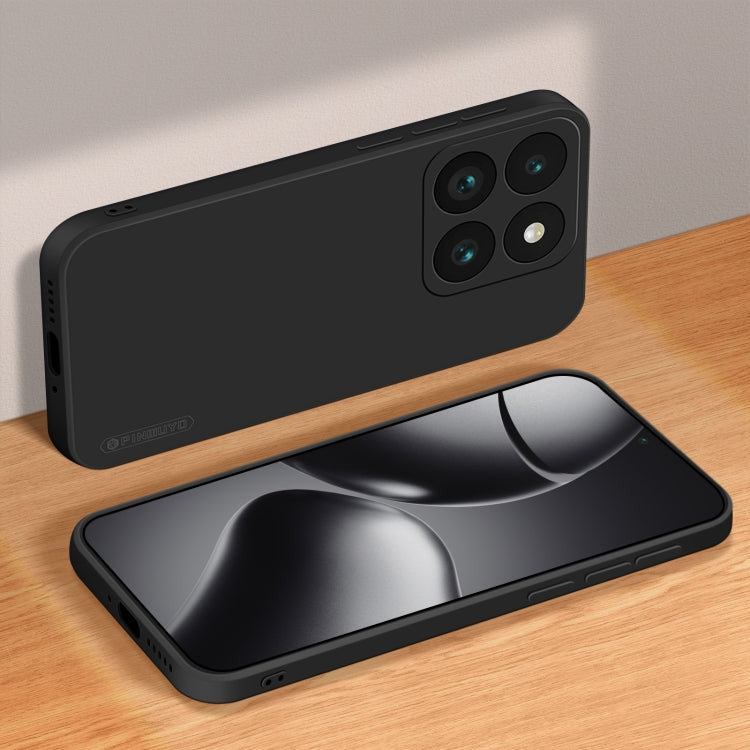 For Xiaomi 14T PINWUYO Sense Series Liquid Silicone TPU Phone Case(Black)