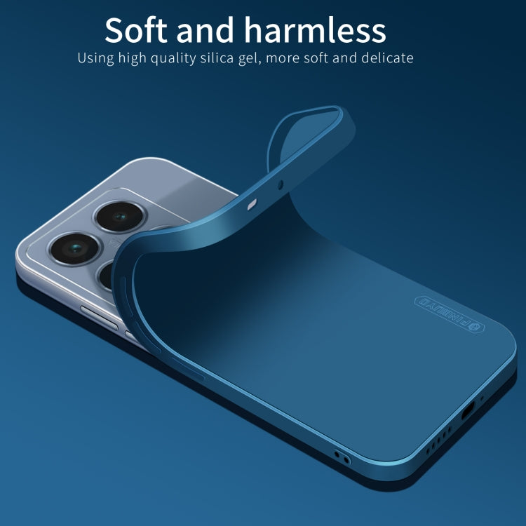 For Xiaomi 14T Pro PINWUYO Sense Series Liquid Silicone TPU Phone Case(Black)