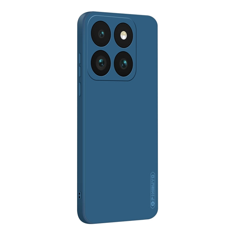 For Xiaomi 14T Pro PINWUYO Sense Series Liquid Silicone TPU Phone Case(Blue)