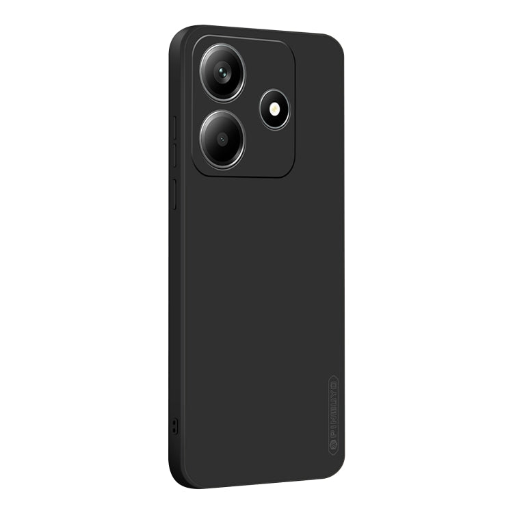 For Xiaomi Redmi Note 14 5G PINWUYO Sense Series Liquid Silicone TPU Phone Case(Black)