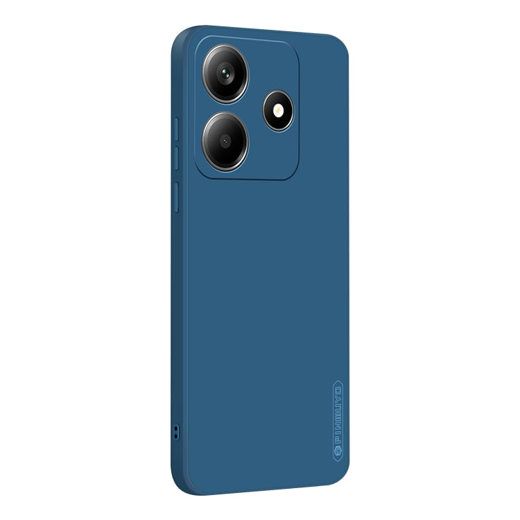 For Xiaomi Redmi Note 14 5G PINWUYO Sense Series Liquid Silicone TPU Phone Case(Blue)