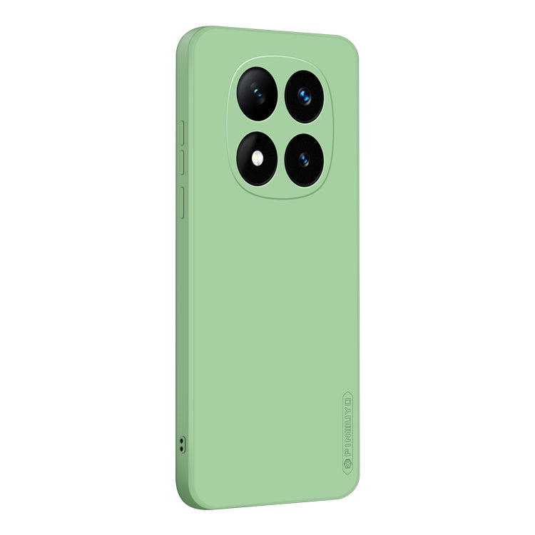 For Xiaomi Redmi Note 14 Pro 5G PINWUYO Sense Series Liquid Silicone TPU Phone Case(Green)