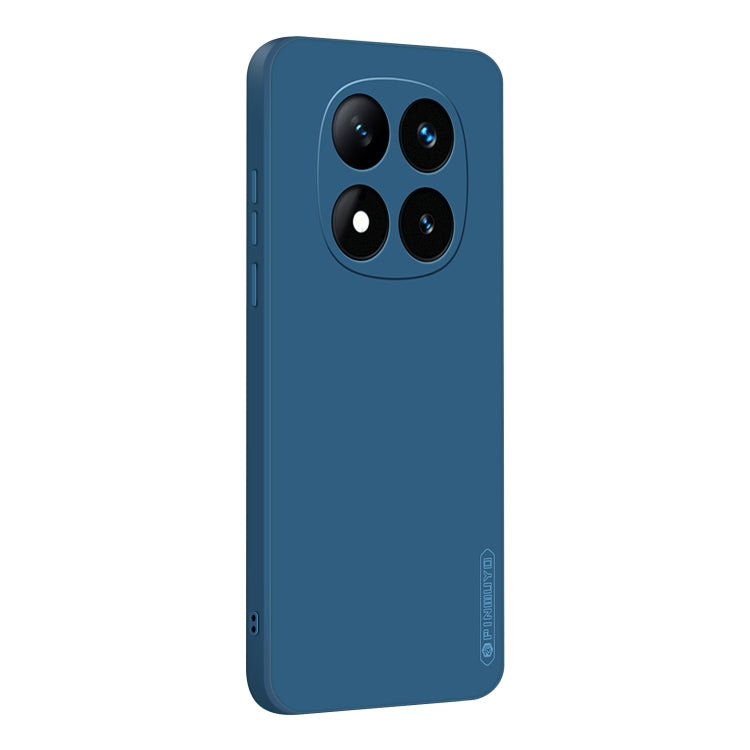 For Xiaomi Redmi Note 14 Pro+ 5G PINWUYO Sense Series Liquid Silicone TPU Phone Case(Blue)