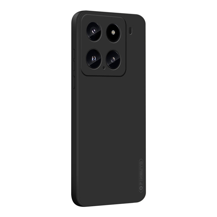 For Xiaomi 15 PINWUYO Sense Series Liquid Silicone TPU Phone Case(Black)