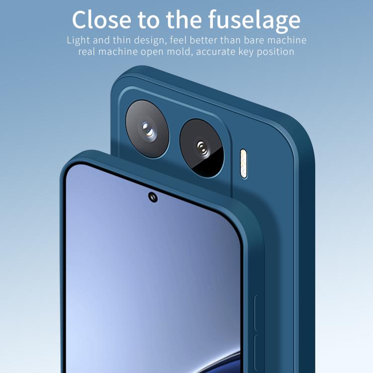 For Xiaomi 15 Pro PINWUYO Sense Series Liquid Silicone TPU Phone Case(Blue)