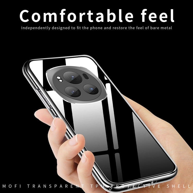 For Honor Magic6 MOFI Ming Series Ultra-thin TPU Phone Case(Transparent)
