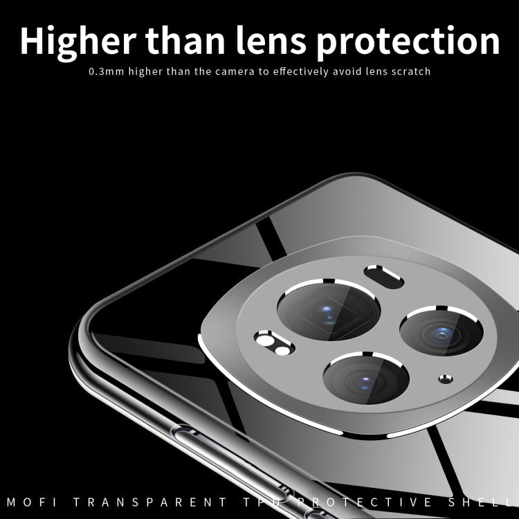 For Honor Magic6 Pro MOFI Ming Series Ultra-thin TPU Phone Case(Transparent)