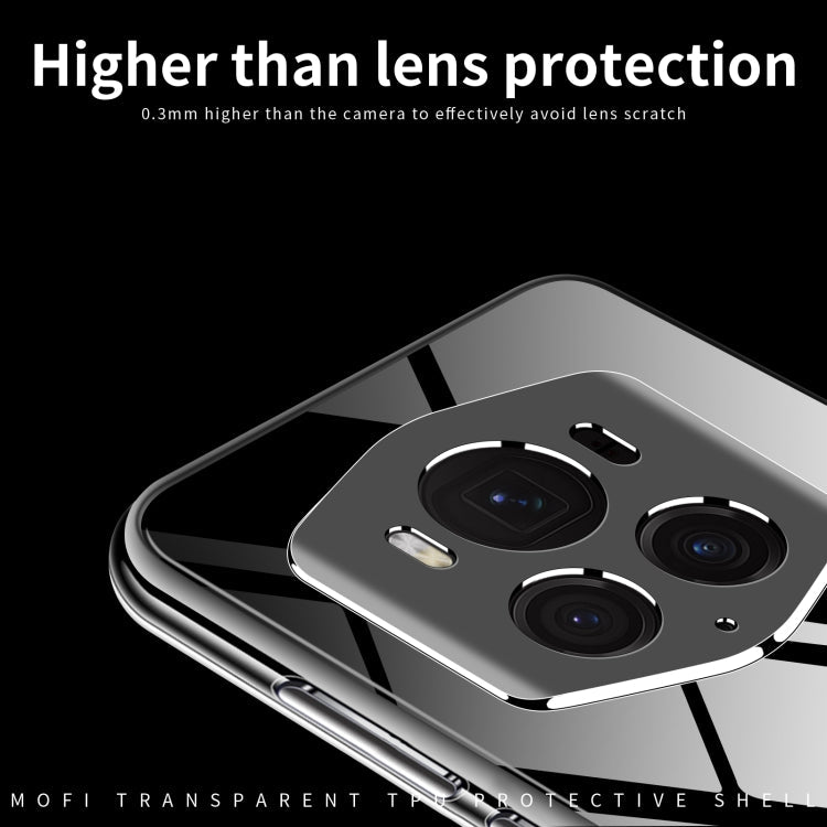 For Honor Magic6 RSR MOFI Ming Series Ultra-thin TPU Phone Case(Transparent)