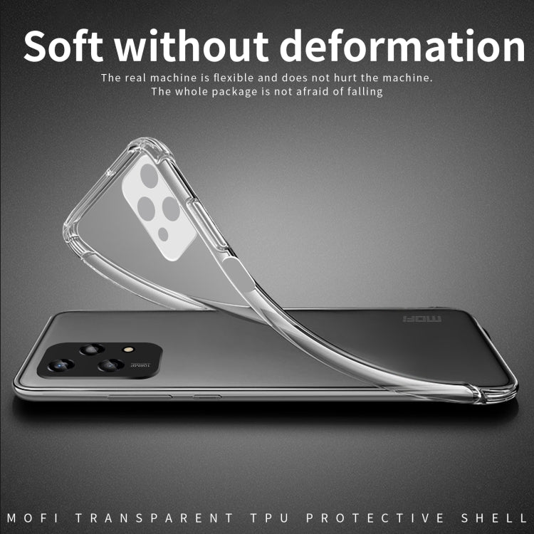 For Honor 200 Lite Global MOFI Ming Series Ultra-thin TPU Phone Case(Transparent)