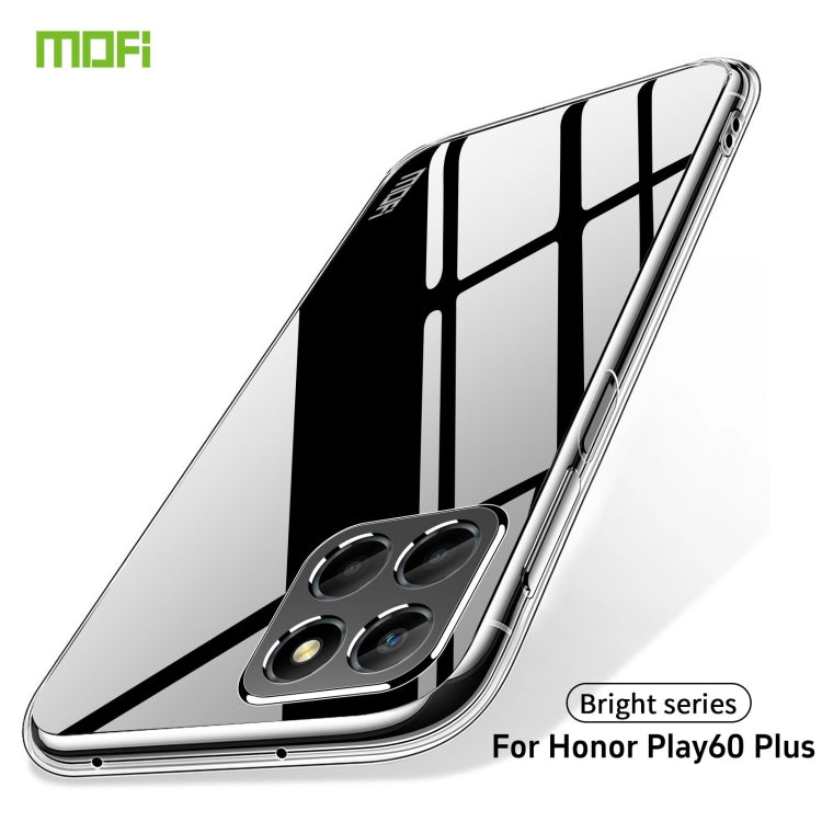 For Honor Play 60 Plus MOFI Ming Series Ultra-thin TPU Phone Case(Transparent)