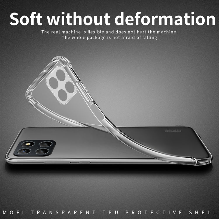 For Honor Play 60 Plus MOFI Ming Series Ultra-thin TPU Phone Case(Transparent)